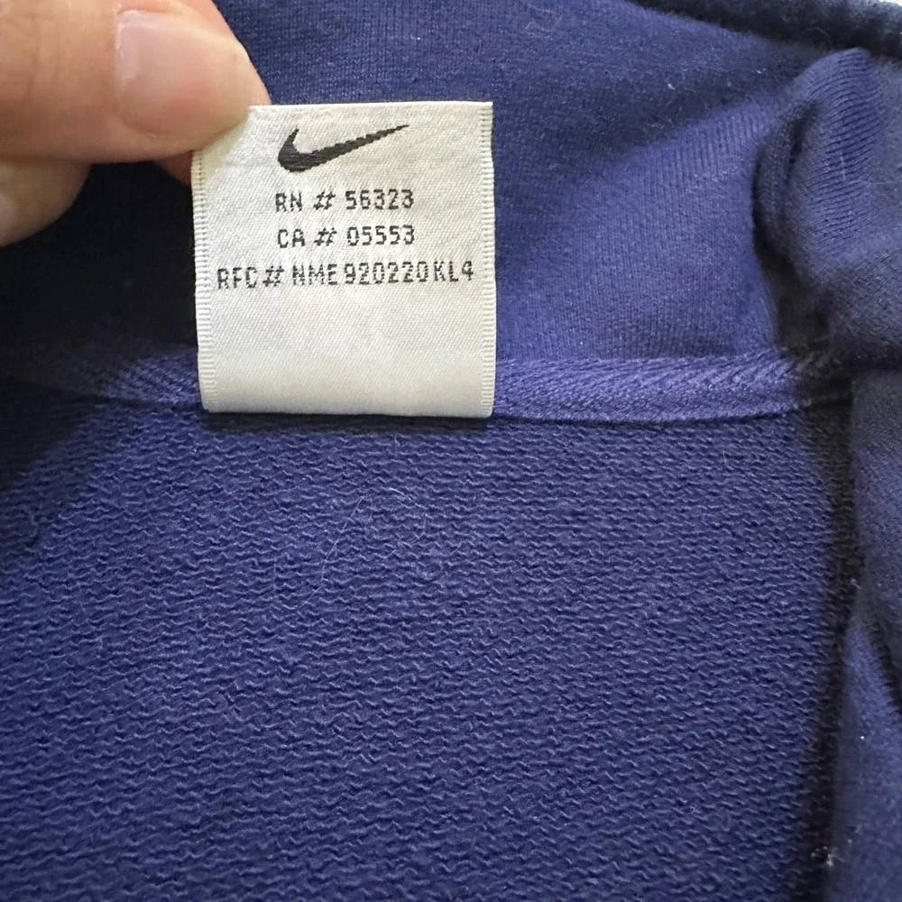 NWT VTG Nike Court 1/4‎ Zip Pullover Sweatshirt Womens M Colorblock Tennice Y2K